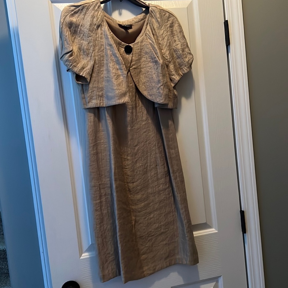 AGB Women Dress, 10, Bronze